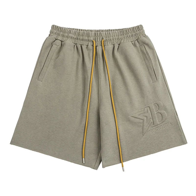 2023 Summer Embroiderey Letters Shorts Men Streetwear Harajuku Hip Hop Shorts Fashion Casual Elastic Waist Loose Sports Shorts
2023 Summer Embroiderey Letters Shorts Men Streetwear Harajuku Hip Hop Shorts Fashion Casual Elastic Waist Loose Sports Shorts