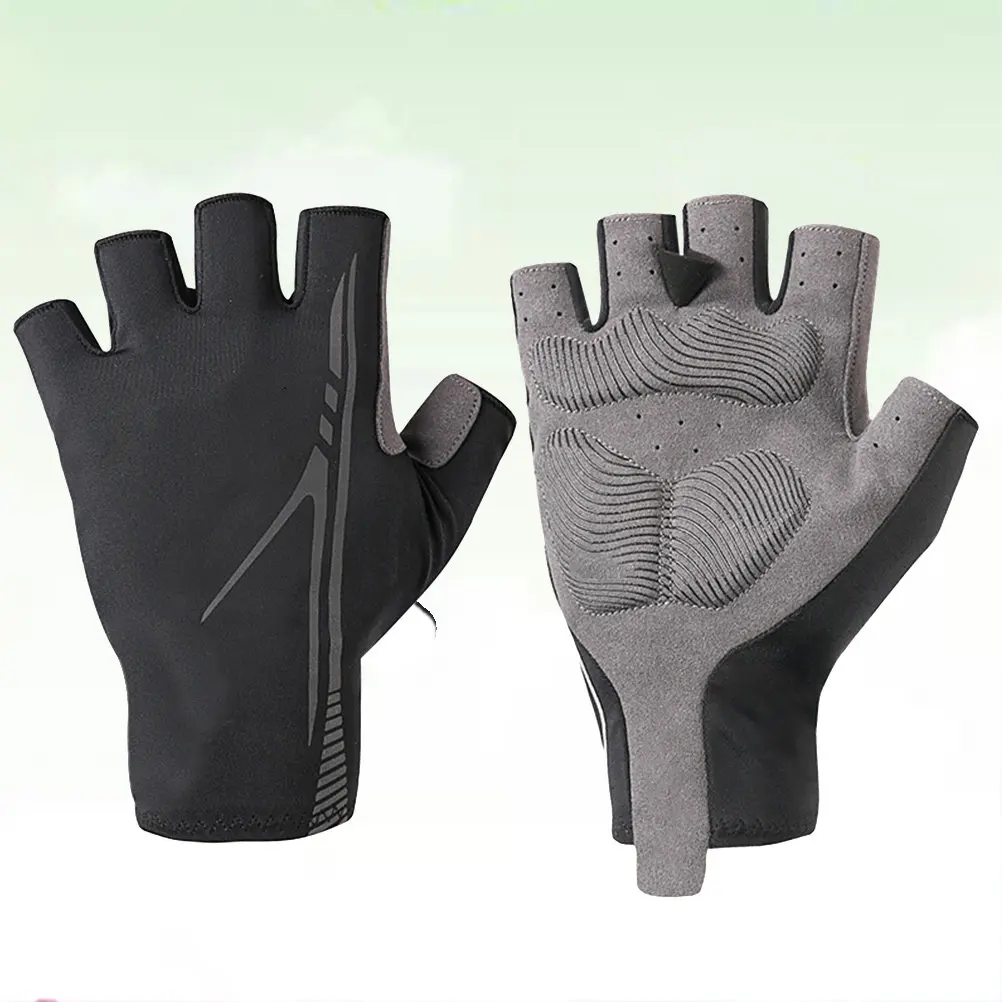 1Pair Cycling Gloves Half Finger Breathable Shockproof Anti Slip Reflective Design for Outdoor Riding Jogging Biking Gloves
1Pair Cycling Gloves Half Finger Breathable Shockproof Anti Slip Reflective Design for Outdoor Riding Jogging Biking Gloves