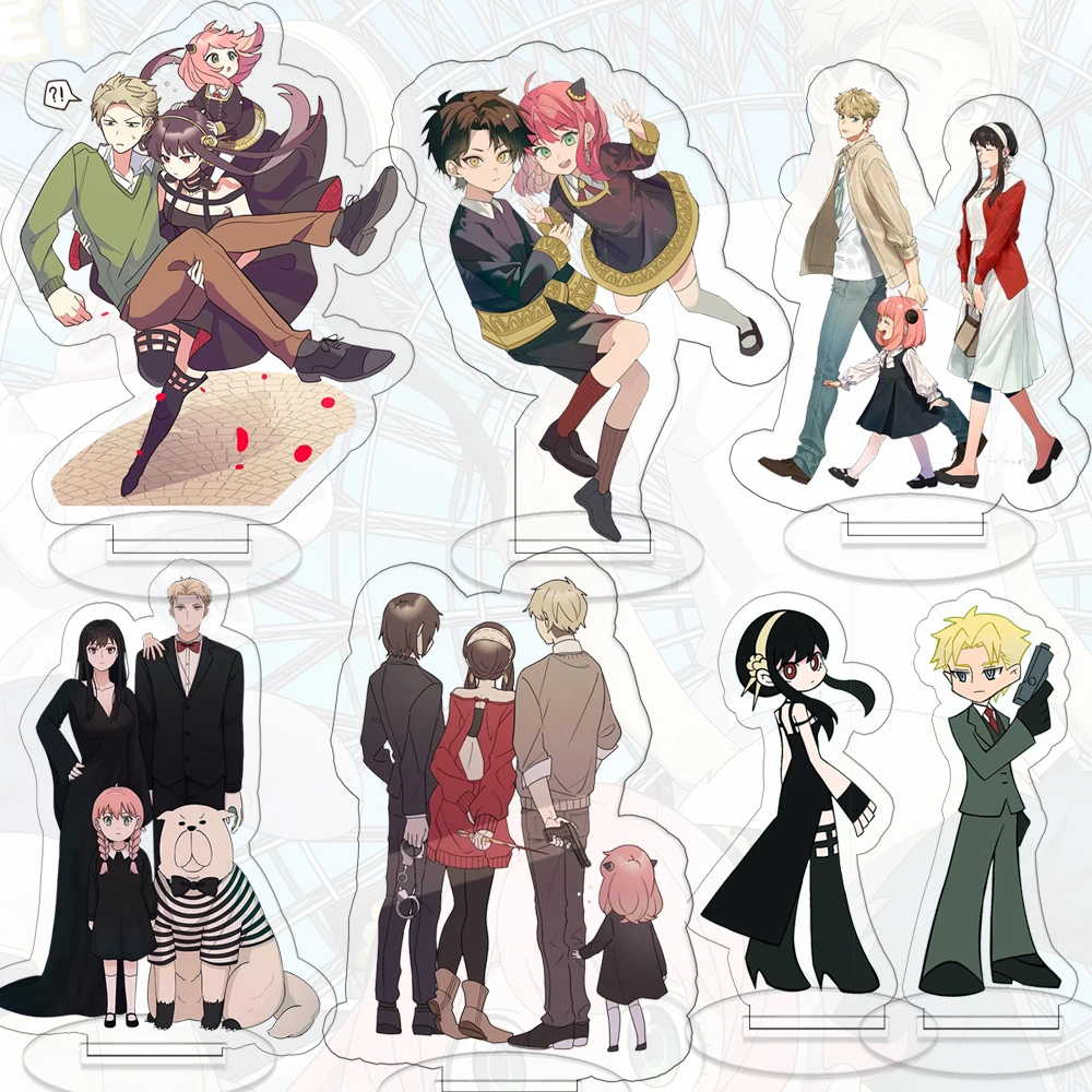 SPY×FAMILY акриловая вывеска-стойка Kawaii комбинация изысканные настольные украшения украшают фигурку Anya Forger подарок на день рождения для девочек
SPY×FAMILY акриловая вывеска-стойка Kawaii комбинация изысканные настольные украшения украшают фигурку Anya Forger подарок на день рождения для девочек