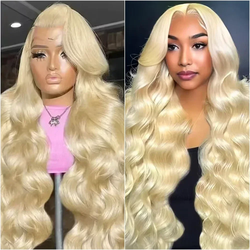 613 Honey Blonde Human Hair Wig Brazilian Pre Plucked Body Wave Lace Front Wig 13x4 13x6 Lace Frontal Wigs for Black Women
613 Honey Blonde Human Hair Wig Brazilian Pre Plucked Body Wave Lace Front Wig 13x4 13x6 Lace Frontal Wigs for Black Women