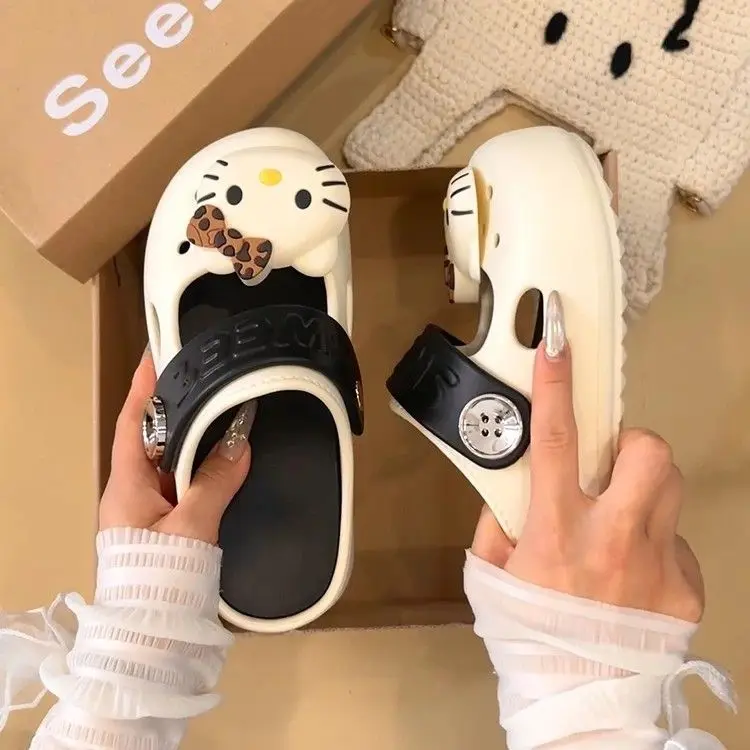 New Hello Kitty Girls Clogs Cute Cartoon Garden Shoes Soft Eva Non-Slip Comfy Slip-On Lightweight Beach Indoor Outdoor Slippers
New Hello Kitty Girls Clogs Cute Cartoon Garden Shoes Soft Eva Non-Slip Comfy Slip-On Lightweight Beach Indoor Outdoor Slippers