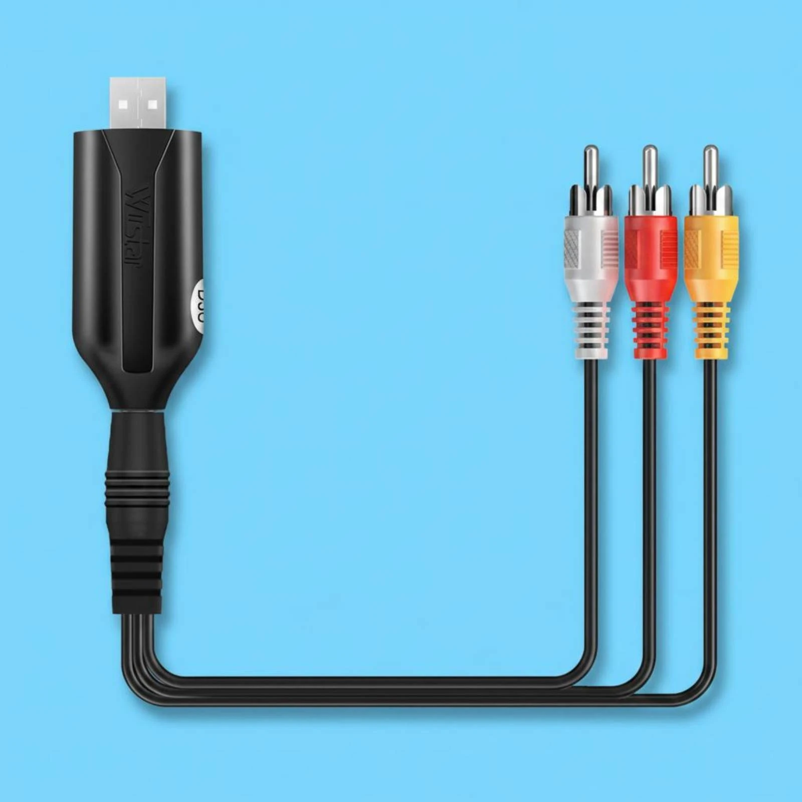 USB 2.0 Visual Recording Adapter No Driver Needed Analog Visual Recording Adapter VHS to USB Converter Wide Compatibility
USB 2.0 Visual Recording Adapter No Driver Needed Analog Visual Recording Adapter VHS to USB Converter Wide Compatibility
