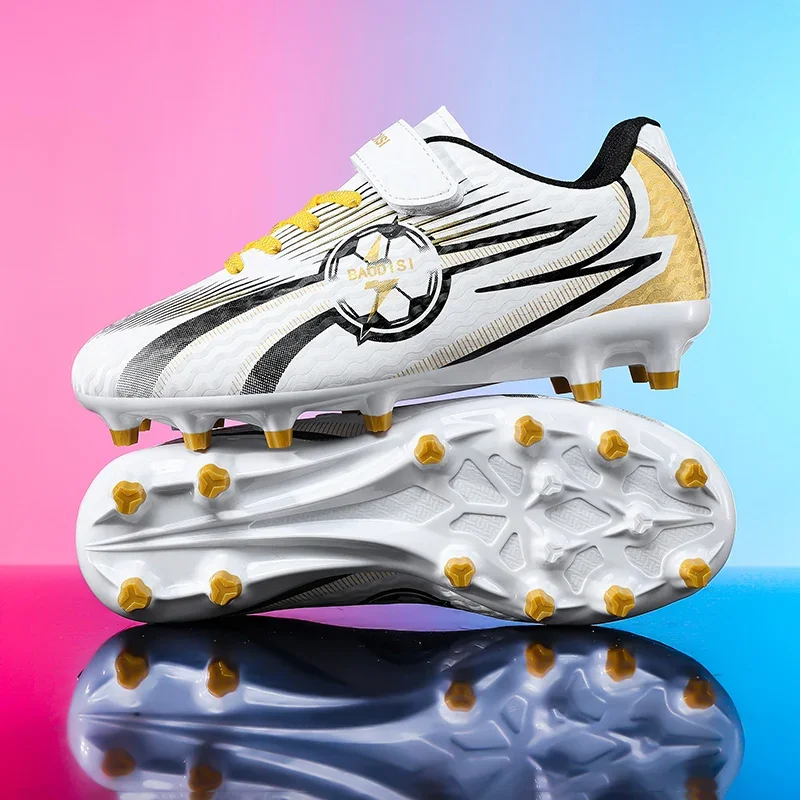 Child Soccer Shoes HOOK&LOOP Low-cut Kids Football Shoes Non-Slip Training Shoes Boys Girls Outdoor Children's Futsal Sneakers
Child Soccer Shoes HOOK&LOOP Low-cut Kids Football Shoes Non-Slip Training Shoes Boys Girls Outdoor Children's Futsal Sneakers