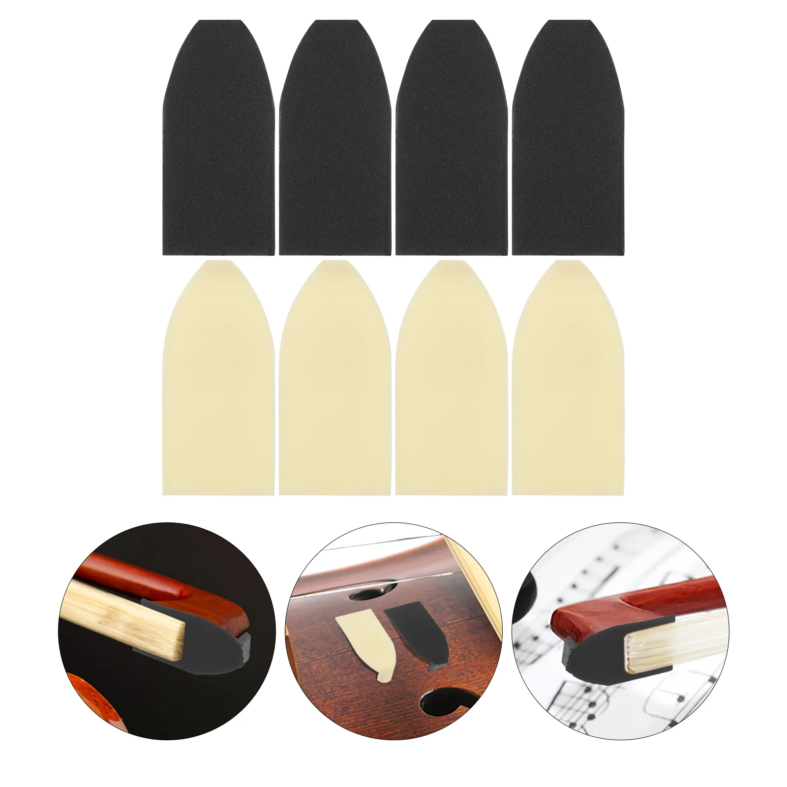 10pcs Violin Bow Tips Plastic Tips Violin Bow Tips Stringed Instruments Replacement Parts violin bow pads
10pcs Violin Bow Tips Plastic Tips Violin Bow Tips Stringed Instruments Replacement Parts violin bow pads
