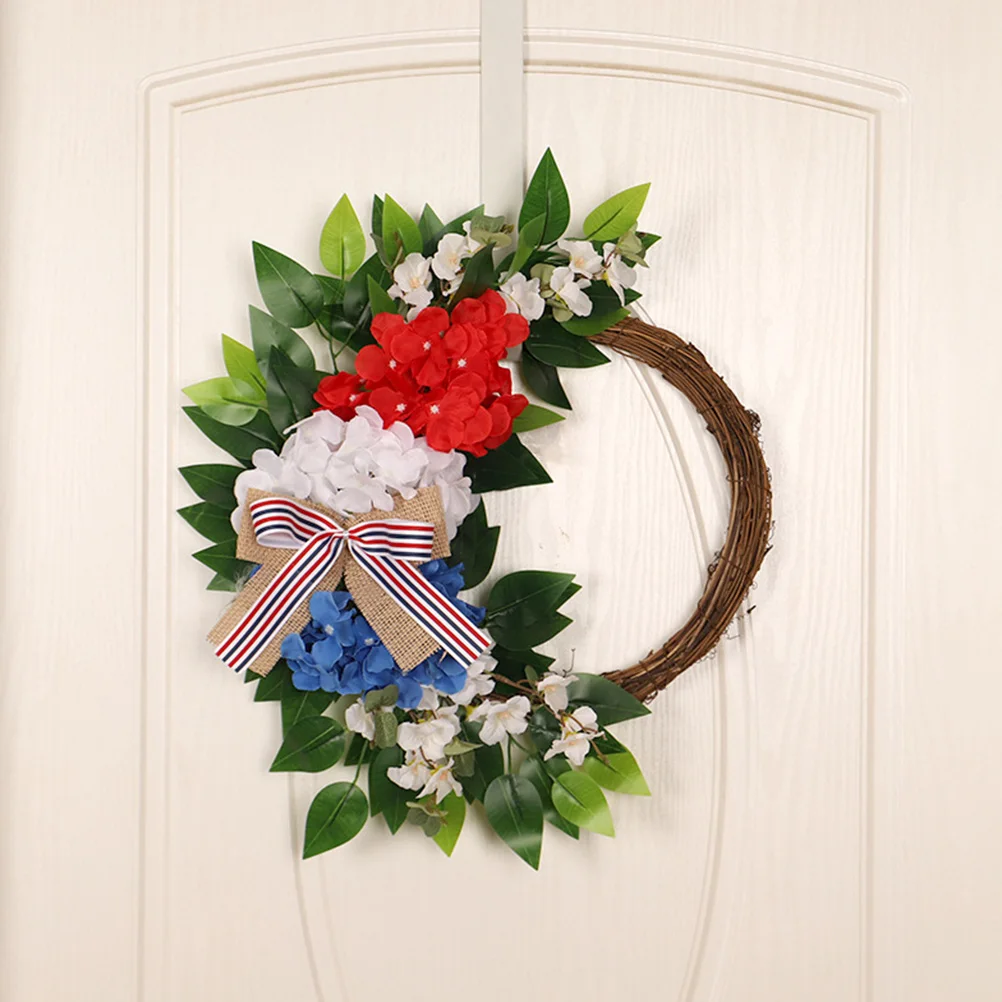 1pc American Independence Wreath Artificial Flower Wreath Front Door Holiday Decor Patriotic Party Decoration
1pc American Independence Wreath Artificial Flower Wreath Front Door Holiday Decor Patriotic Party Decoration