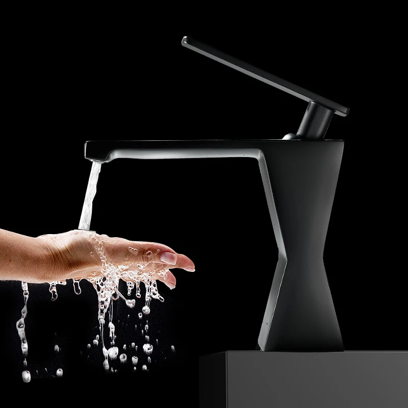 Modern Basin Faucets Bathroom Black Mixer Tap Brass Washbasin Faucet Single Handle Elegant Crane For Bathroom
Modern Basin Faucets Bathroom Black Mixer Tap Brass Washbasin Faucet Single Handle Elegant Crane For Bathroom