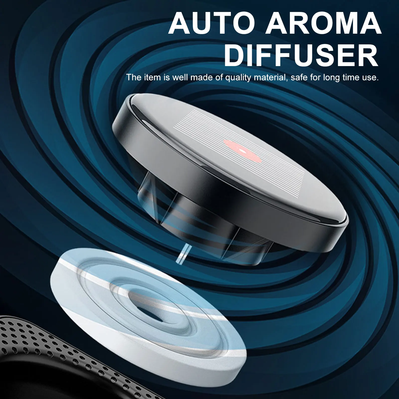 Solar Phonograph Shaped Aromatherapy Diffuser Car Air Freshener Auto Scent Decor Smoke Gas Odor Remover Portable Fragrance
Solar Phonograph Shaped Aromatherapy Diffuser Car Air Freshener Auto Scent Decor Smoke Gas Odor Remover Portable Fragrance