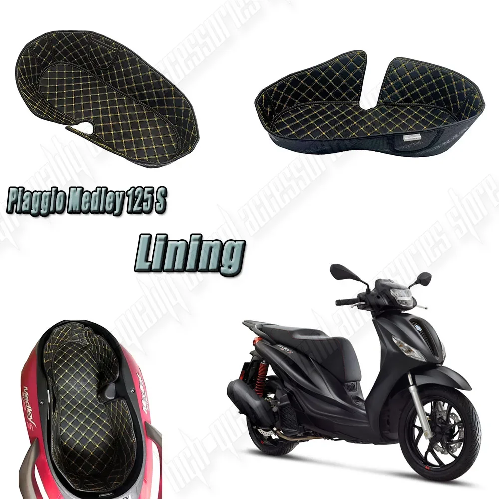 For Piaggio Medley 125 S Motorcycle Rear Trunk Inner Cushion Seat Bucket Storage Luggage Box Liner Pad Protector
For Piaggio Medley 125 S Motorcycle Rear Trunk Inner Cushion Seat Bucket Storage Luggage Box Liner Pad Protector