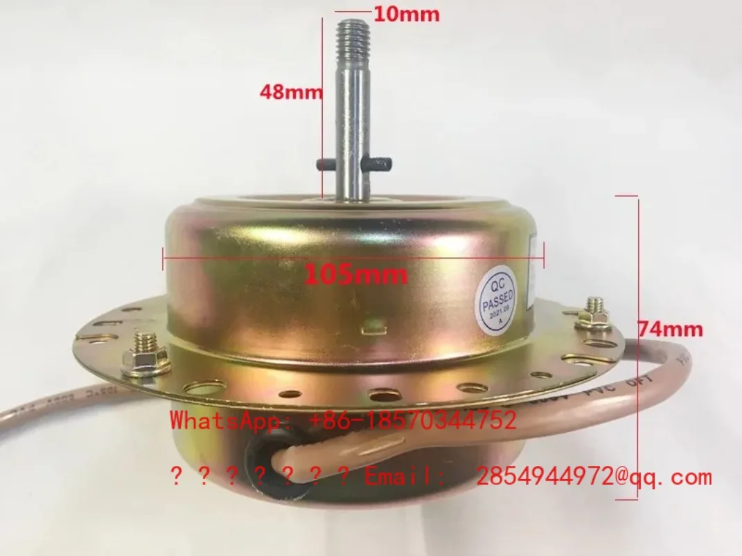 2026 YCYL50A-4 Capacitor Asynchronous Motor for Suction and Exhaust Range Hood, Four-wire Two-speed Copper Wire Right Motor
2026 YCYL50A-4 Capacitor Asynchronous Motor for Suction and Exhaust Range Hood, Four-wire Two-speed Copper Wire Right Motor