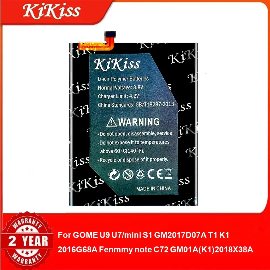 Battery For GOME U9 U7/Mini S1 GM2017D07A T1 K1 2016G68A Fenmmy Note C72 GM01AK12018X38A Premium Replacement
Battery For GOME U9 U7/Mini S1 GM2017D07A T1 K1 2016G68A Fenmmy Note C72 GM01AK12018X38A Premium Replacement