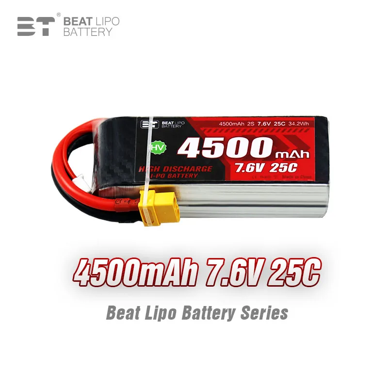 7.4V 4500mAh 2S 25C LiPo Rechargeable Battery for RC Helicopter Boat Traxxas Car High-Voltage Electric Mjxrc Dedicated
7.4V 4500mAh 2S 25C LiPo Rechargeable Battery for RC Helicopter Boat Traxxas Car High-Voltage Electric Mjxrc Dedicated
