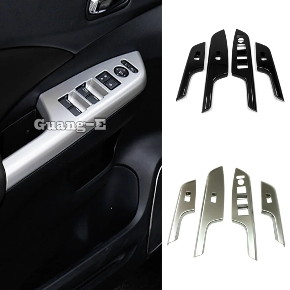 Car ABS Plastic Door Window Glass Panel Armrest Lift Switch Button Trim Frame 4pcs For Honda CRV CR-V 2012 2013 2014 2015 2016
Car ABS Plastic Door Window Glass Panel Armrest Lift Switch Button Trim Frame 4pcs For Honda CRV CR-V 2012 2013 2014 2015 2016