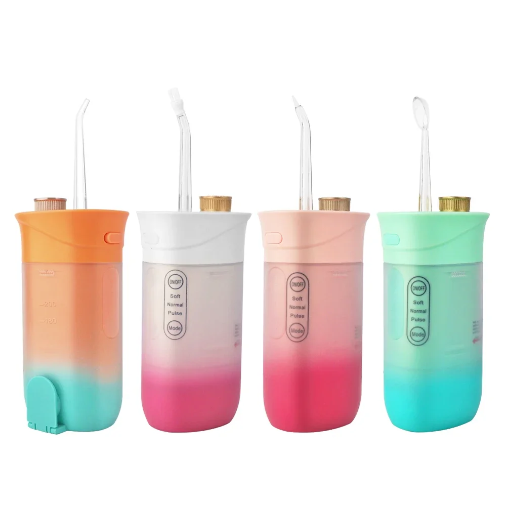 Professional Oral Irrigator Rechargeable Portable Irrigator Teeth Clean Oral Floss Water Jet Irrigator
Professional Oral Irrigator Rechargeable Portable Irrigator Teeth Clean Oral Floss Water Jet Irrigator