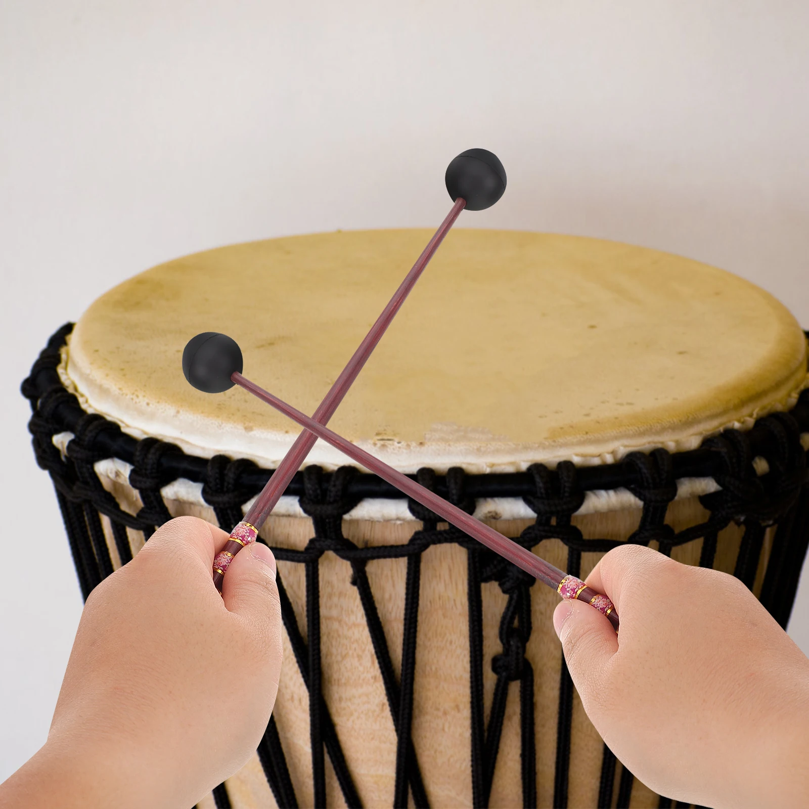 1Pair Marimba Mallet Drumstick for Percussion Instruments Lightweight Universal Drum Mallets Reusable Musical Instrument Stick
1Pair Marimba Mallet Drumstick for Percussion Instruments Lightweight Universal Drum Mallets Reusable Musical Instrument Stick