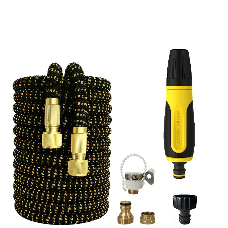 25FT-125FT Expandable Magic Hose Home Garden Watering Water Pipes High-Pressure Car Wash Cleaning Water Gun Gardening Supplies
25FT-125FT Expandable Magic Hose Home Garden Watering Water Pipes High-Pressure Car Wash Cleaning Water Gun Gardening Supplies 