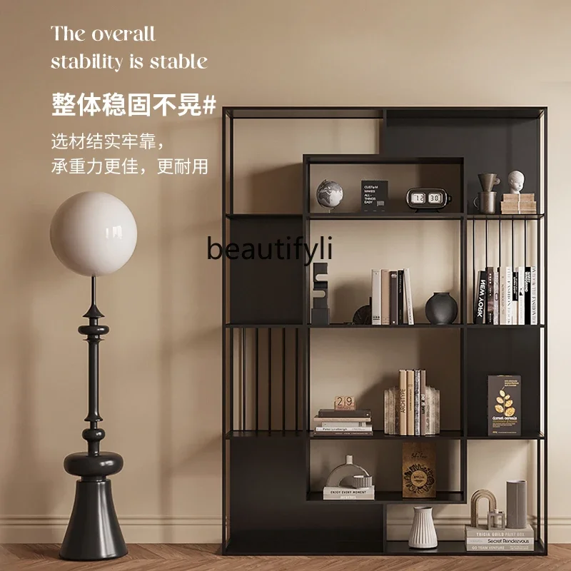 Yh Modern living room light luxury wrought iron vertical, shelf household simple floor-to-wall bookcase display rack
Yh Modern living room light luxury wrought iron vertical, shelf household simple floor-to-wall bookcase display rack