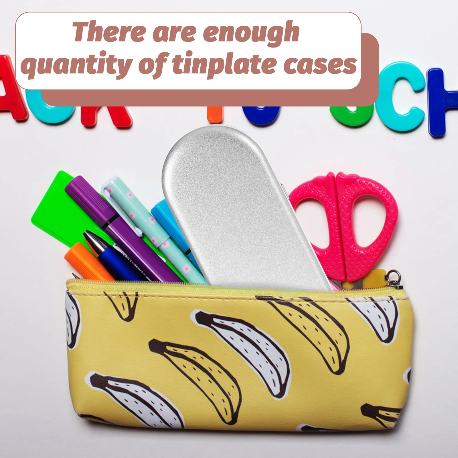 6pcs Premium Tinplate Cases Durable Light Clamshell Design Multi-Function Pen Organizers Storage Boxes For School Students
6pcs Premium Tinplate Cases Durable Light Clamshell Design Multi-Function Pen Organizers Storage Boxes For School Students