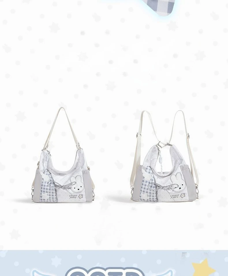 Anime Miffy Tote Bag Printing Leisure Cute Large Capacity Commuting Female Advanced Backpack Lovely Kawaii Sweet Good Looks New
Anime Miffy Tote Bag Printing Leisure Cute Large Capacity Commuting Female Advanced Backpack Lovely Kawaii Sweet Good Looks New