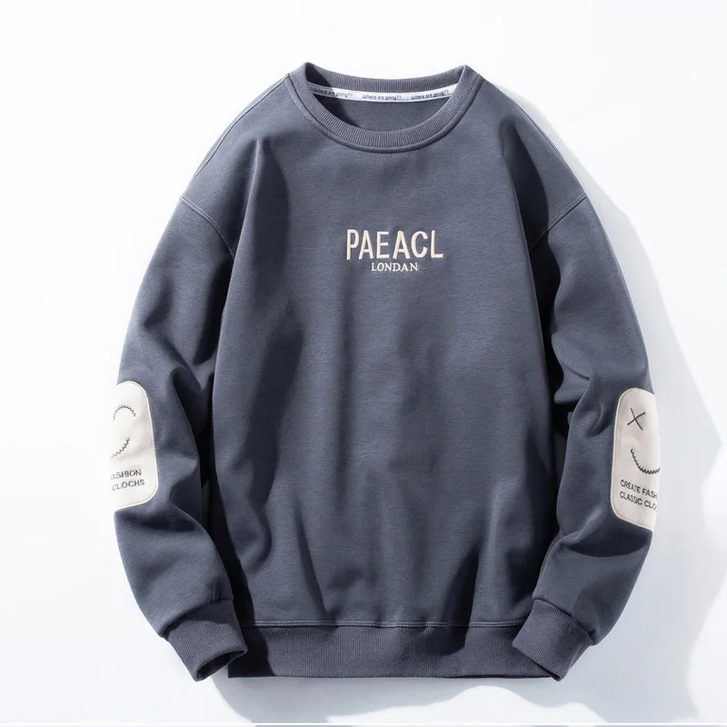 Spring Autumn Men's Long Sve Sweatirt Thin round Ne Base irt Faionable Urban Sle Comfortable Polyester Cotton Blend
Spring Autumn Men's Long Sve Sweatirt Thin round Ne Base irt Faionable Urban Sle Comfortable Polyester Cotton Blend