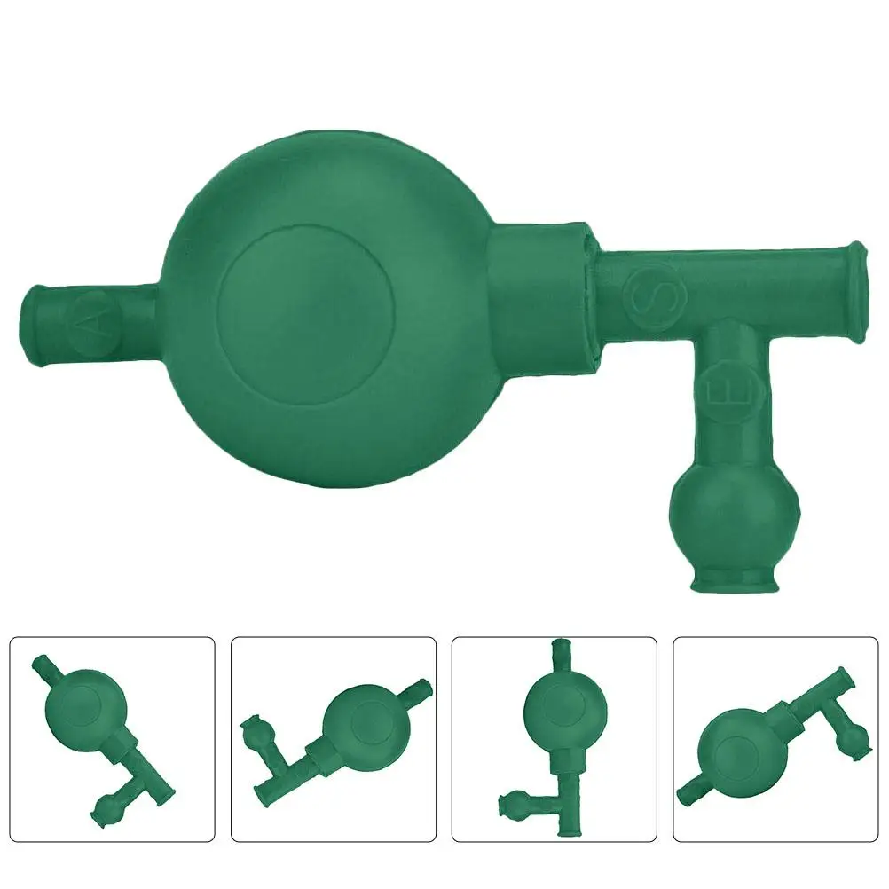 Quantitative Suction Ball Bulb Pipette Filler 3 Valves Blue Rubber Measuring Efficient Operation Chemical Experiments Laboratory
Quantitative Suction Ball Bulb Pipette Filler 3 Valves Blue Rubber Measuring Efficient Operation Chemical Experiments Laboratory