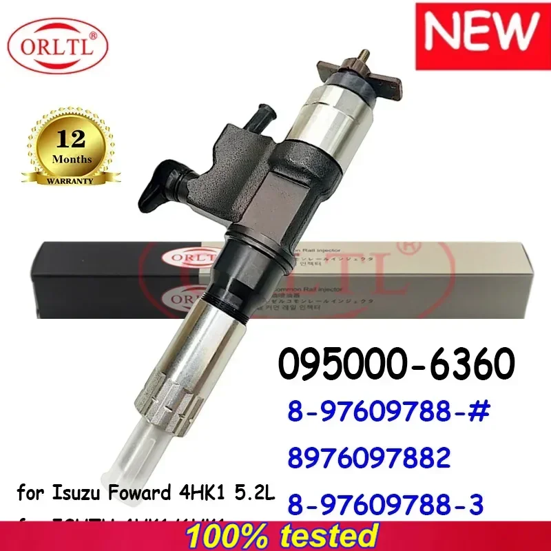 095000-6360 0950006360 8-97609788-# 8976097882 8-97609788-3 FOR Isuzu Foward 4HK1 5.2L 0-636 6HK1 Common Rail Diesel Injector
095000-6360 0950006360 8-97609788-# 8976097882 8-97609788-3 FOR Isuzu Foward 4HK1 5.2L 0-636 6HK1 Common Rail Diesel Injector