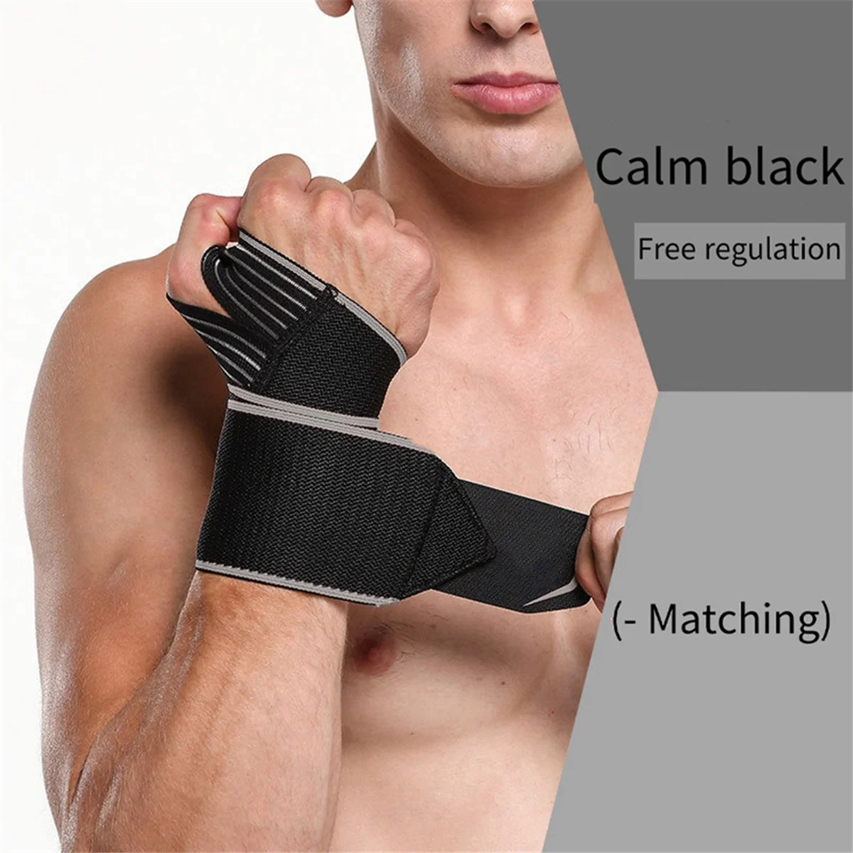 YOE-xWrist Brace Adjustable Compression Wrist Support Wrap Wrist Wraps for Workout, Weightlifting Fits Both
YOE-xWrist Brace Adjustable Compression Wrist Support Wrap Wrist Wraps for Workout, Weightlifting Fits Both