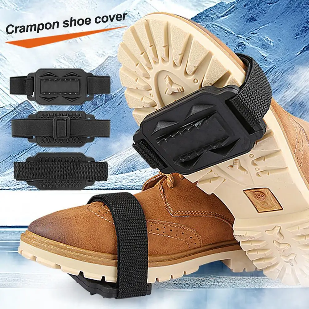 1 Pair Shoe Crampons 14-Tooth Snow Shoe Spikes Adjustable Strong Grip Anti-Skid Universal Ice Snow Boot Crampons Spikes
1 Pair Shoe Crampons 14-Tooth Snow Shoe Spikes Adjustable Strong Grip Anti-Skid Universal Ice Snow Boot Crampons Spikes