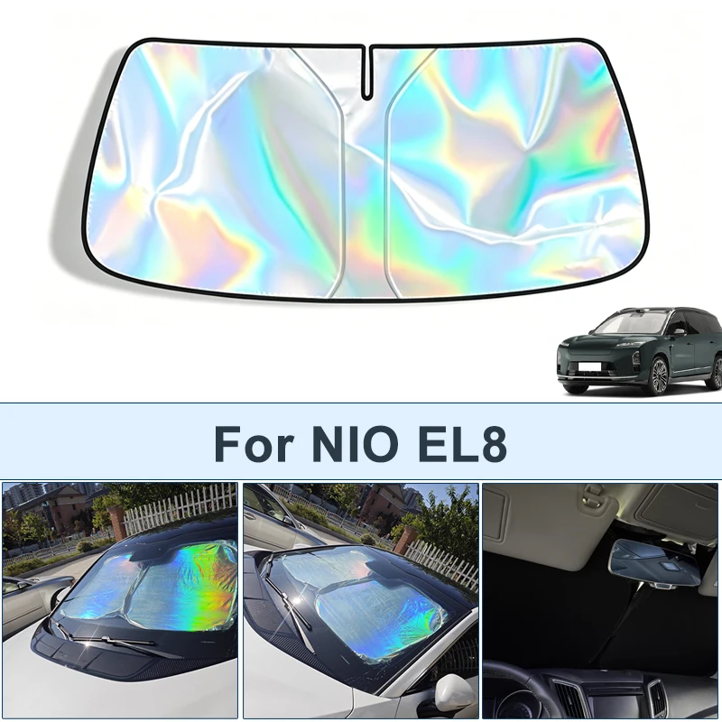 Foldable Front Windshield Sun Shade For NIO EL8 UV Reflective Sun Protection Cover Car Interior Accessories
Foldable Front Windshield Sun Shade For NIO EL8 UV Reflective Sun Protection Cover Car Interior Accessories