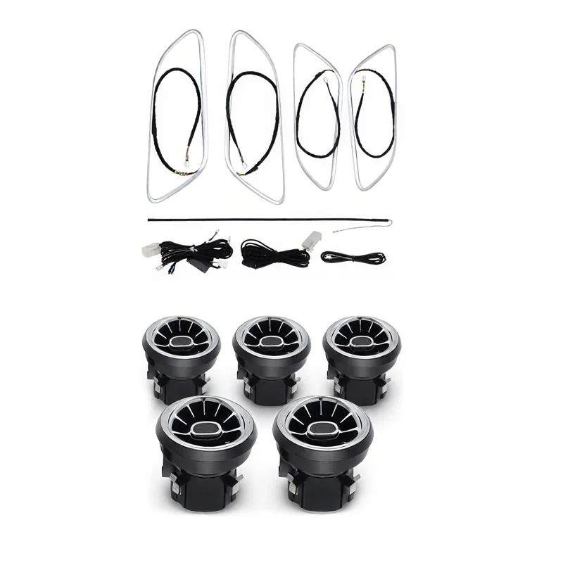 12 Colors Car Front Turbine Air Vent Ambient Light for Mercedes CLA GLA W117 W156 W176
12 Colors Car Front Turbine Air Vent Ambient Light for Mercedes CLA GLA W117 W156 W176