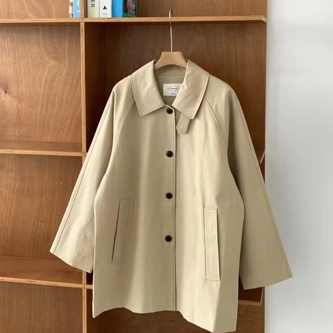 East Gate Vergamot Retro mat ort Briti Casual Women's Jaet Coat Collar Regular Length Commute Sle
East Gate Vergamot Retro mat ort Briti Casual Women's Jaet Coat Collar Regular Length Commute Sle