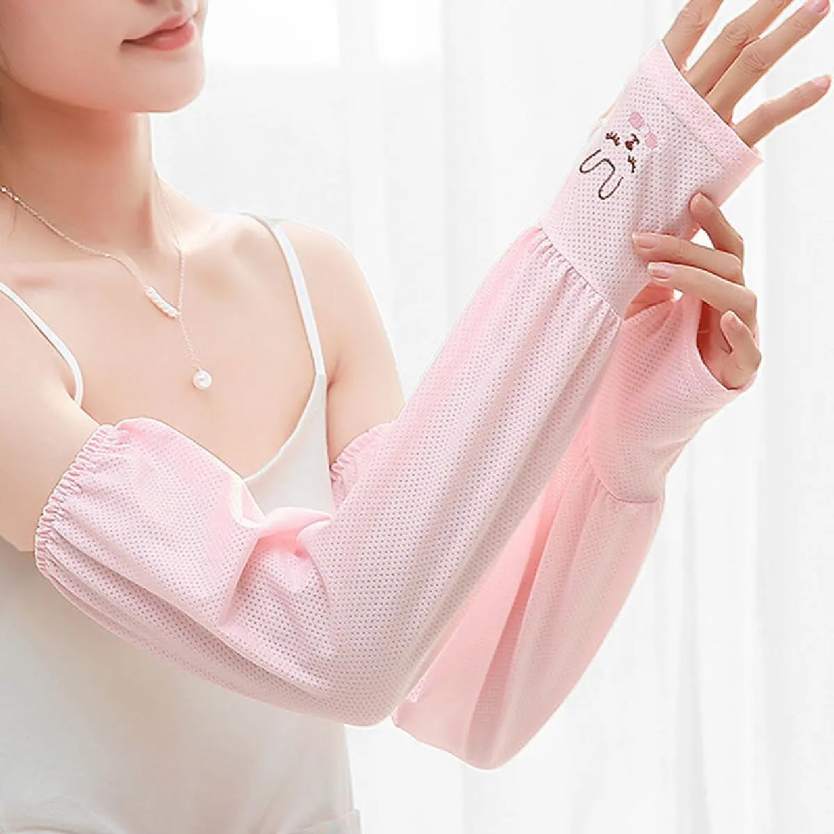 Summer Rabbit Ice Silk Sleeves Anti UV Loose Ice Sleeves Women's Summer Sun Protection Arm Sleeves Mesh Lantern Sleeves
Summer Rabbit Ice Silk Sleeves Anti UV Loose Ice Sleeves Women's Summer Sun Protection Arm Sleeves Mesh Lantern Sleeves