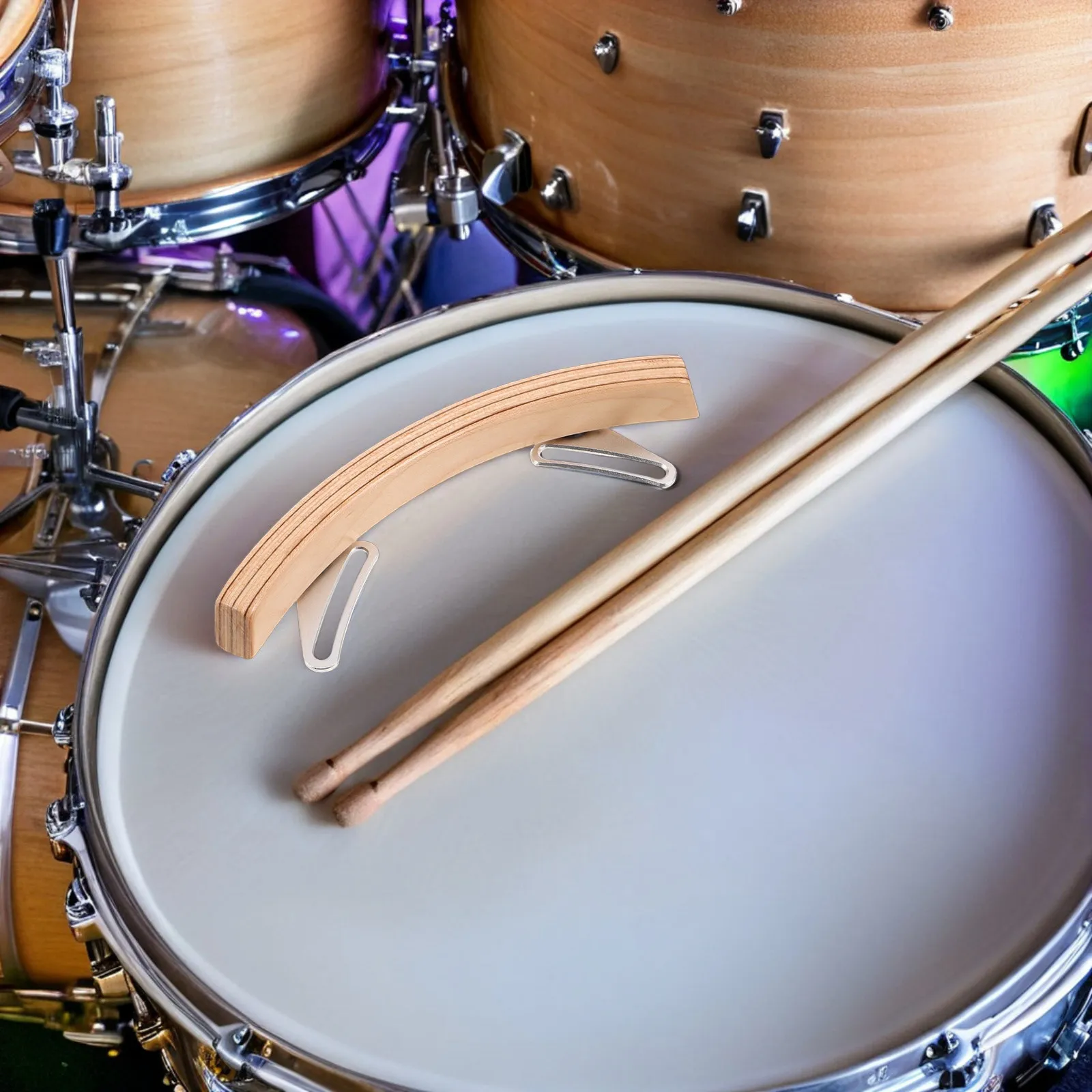 Maple Snare Drum Rim Shot Block Snare Side Stick Clamp on Drum Rim Click Enhancer Percussion Effect Tool for Jazz Rock Live
Maple Snare Drum Rim Shot Block Snare Side Stick Clamp on Drum Rim Click Enhancer Percussion Effect Tool for Jazz Rock Live