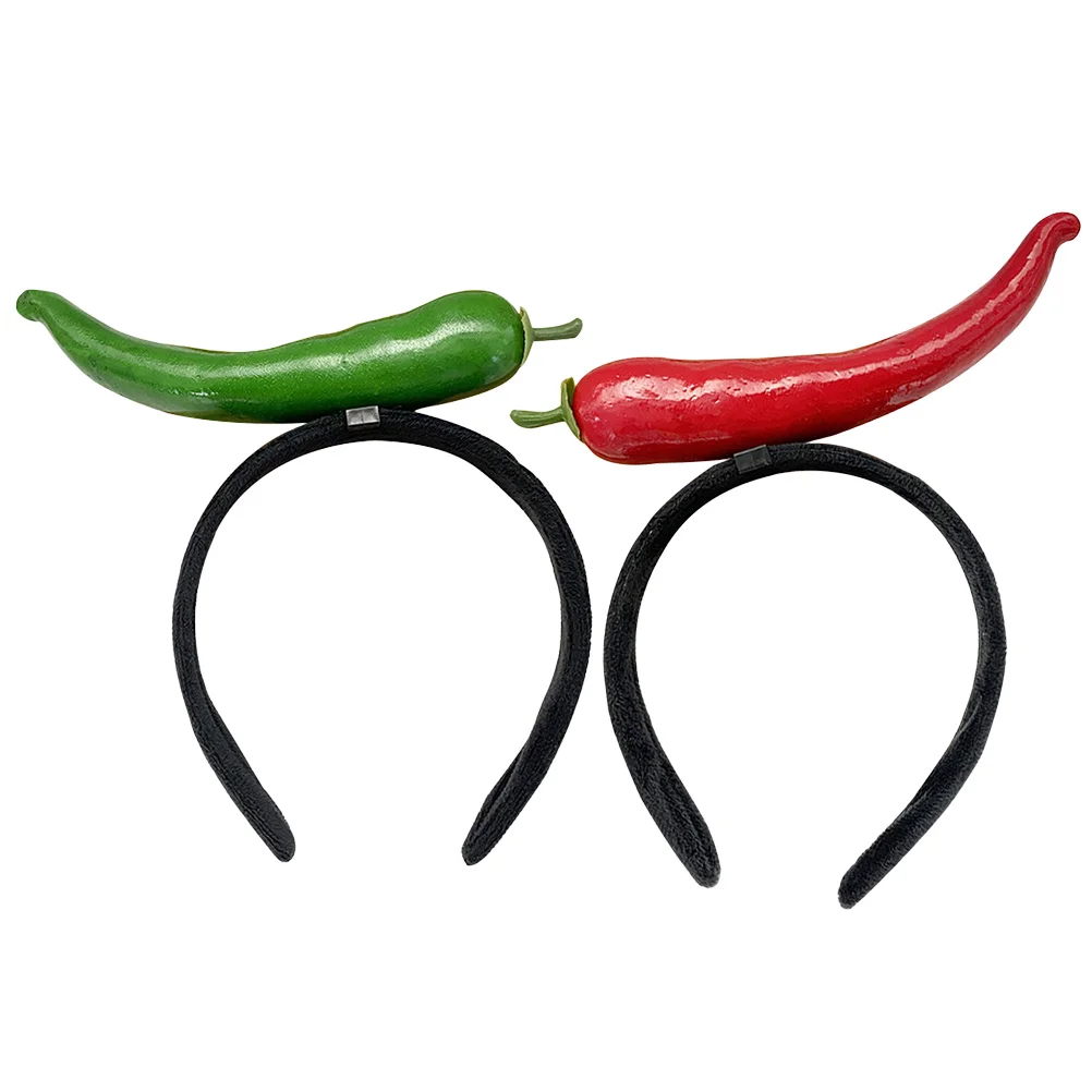 2pcs Vegetable Headband Kids Hair Decor Red Green Pepper Cartoon Party Accessories Costumes Smooth Comfortable
2pcs Vegetable Headband Kids Hair Decor Red Green Pepper Cartoon Party Accessories Costumes Smooth Comfortable
