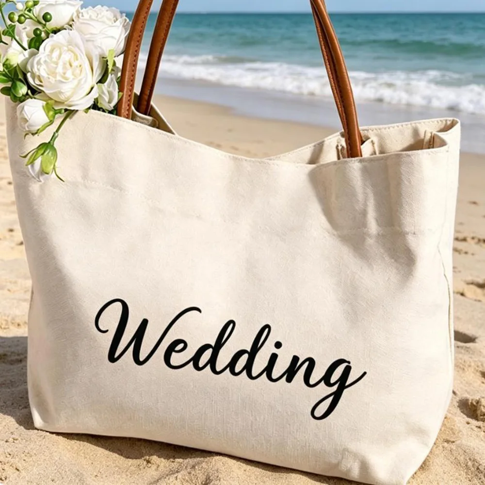 Personalized Bridesmaid Tote Bag Free Printing Custom Add Your Logo Cotton Canvas for Wedding Favor Thank You Gift for Women
Personalized Bridesmaid Tote Bag Free Printing Custom Add Your Logo Cotton Canvas for Wedding Favor Thank You Gift for Women