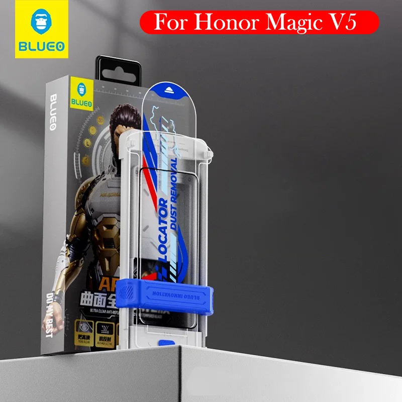 Blueo AR Tempered Glass For Honor Magic V5 Dust-free Installation Film Screen Protector for HONOR MAGIC V5
Blueo AR Tempered Glass For Honor Magic V5 Dust-free Installation Film Screen Protector for HONOR MAGIC V5