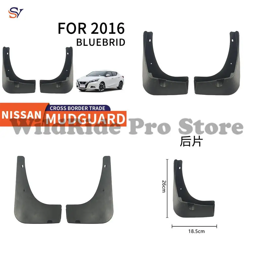 Front and Rear Easy Installation Protection Fender Flares for 2016 2019 Nissan Bluebird Car Tire Mud Guards 2 Pieces Rear
Front and Rear Easy Installation Protection Fender Flares for 2016 2019 Nissan Bluebird Car Tire Mud Guards 2 Pieces Rear