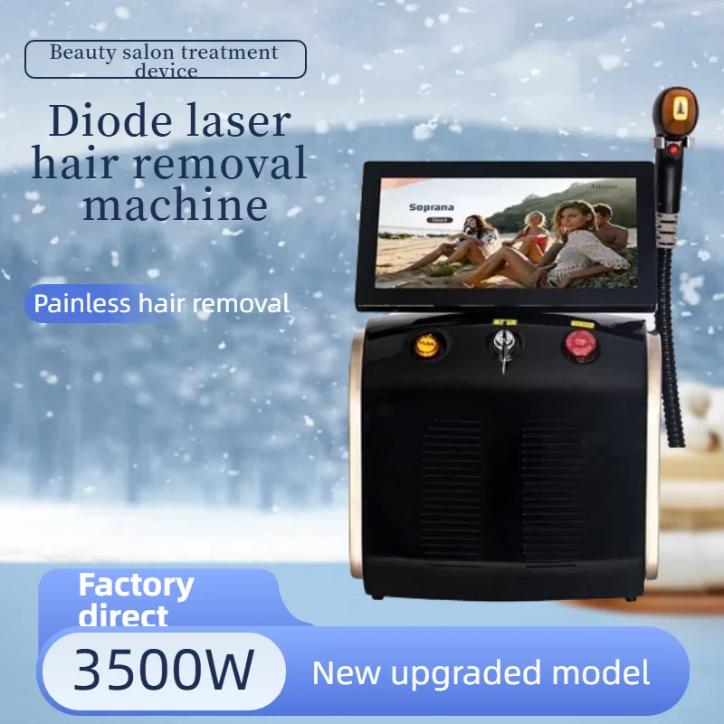 NEW Diode Laser Hair Removal Machine 808nm 755nm 1064nm Alexandrite Ice Titanium Permanent CE Certified Salon Equipment
NEW Diode Laser Hair Removal Machine 808nm 755nm 1064nm Alexandrite Ice Titanium Permanent CE Certified Salon Equipment