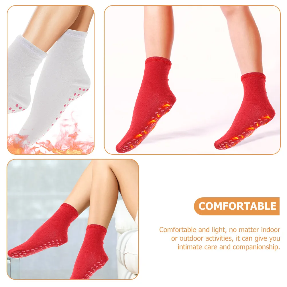 4Pairs Heated Socks for Men Women Self-Heating Thermal Winter Socks Mid-Calf Warmth Leg Fatigue Relief Nervous System Support
4Pairs Heated Socks for Men Women Self-Heating Thermal Winter Socks Mid-Calf Warmth Leg Fatigue Relief Nervous System Support