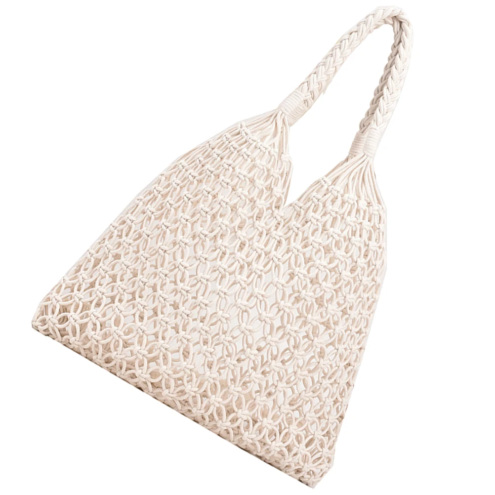 Cotton Tote For Women Large Capacity Beach Travel Shoulder Handbag Shopping Crochet Woven Beach Bag Woven Tote Bag For
Cotton Tote For Women Large Capacity Beach Travel Shoulder Handbag Shopping Crochet Woven Beach Bag Woven Tote Bag For