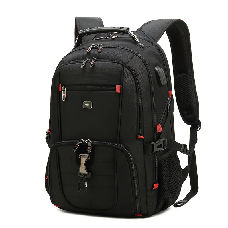 Multifunctional backpack waterproof and wear-resistant nylon business backpack USB charging backpack
Multifunctional backpack waterproof and wear-resistant nylon business backpack USB charging backpack