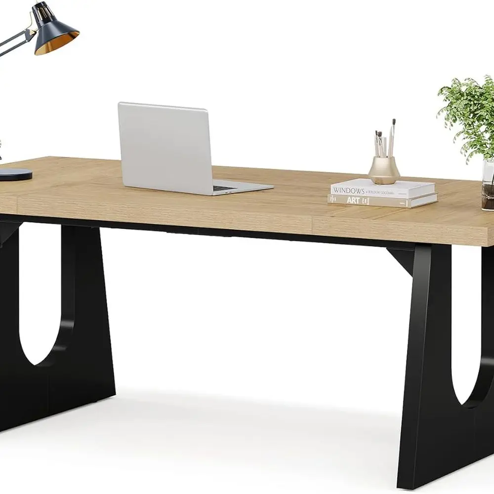 Большой письменный стол 70 00086, с двойной подставкой, современный письменный стол в простом стиле для дома или рабочего офиса
Большой письменный стол 70 00086, с двойной подставкой, современный письменный стол в простом стиле для дома или рабочего офиса