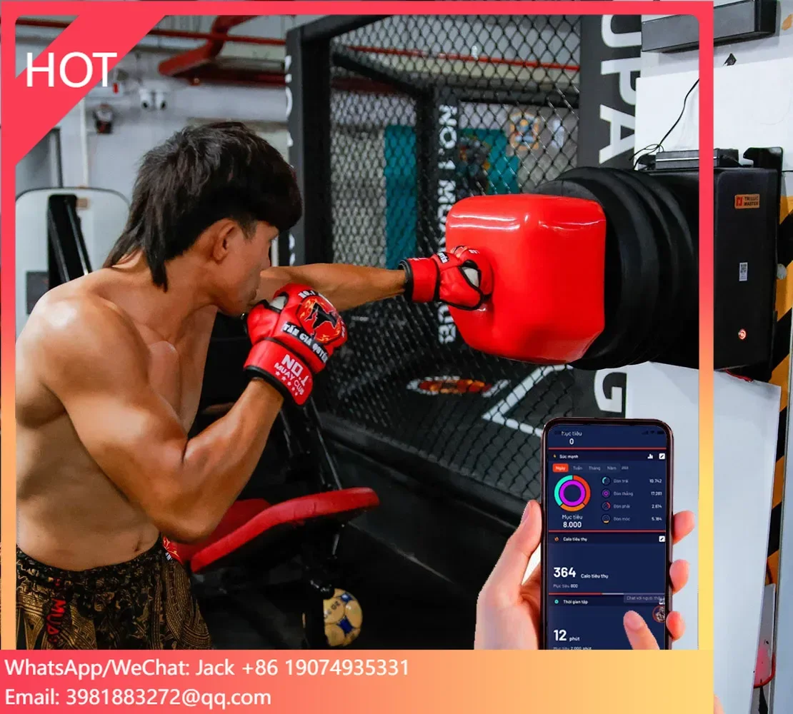 Wall-Mounted Boxing Training Machine with Real-Time Feedback, Precision Training, Perfect for Home, Gyms, Dojos
Wall-Mounted Boxing Training Machine with Real-Time Feedback, Precision Training, Perfect for Home, Gyms, Dojos
