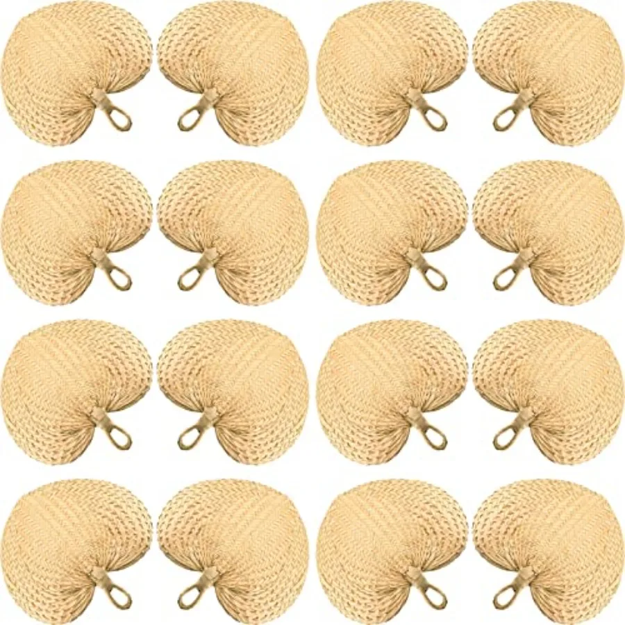 15 Pieces Raffia Hand Fan Wedding Woven Fans Natural Palm Leaf Manual Handheld Fan Bulk for Wedding Summer Cooling Supplies Far
15 Pieces Raffia Hand Fan Wedding Woven Fans Natural Palm Leaf Manual Handheld Fan Bulk for Wedding Summer Cooling Supplies Far