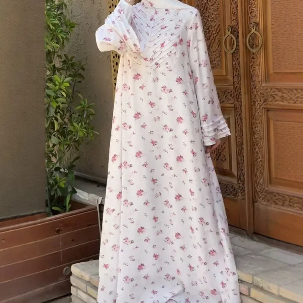 Womens Floral Cheongsam Dress Long Sleeve Pleated Loose Casual Dresses Spring Summer Cheongsam Collar Tops
Womens Floral Cheongsam Dress Long Sleeve Pleated Loose Casual Dresses Spring Summer Cheongsam Collar Tops
