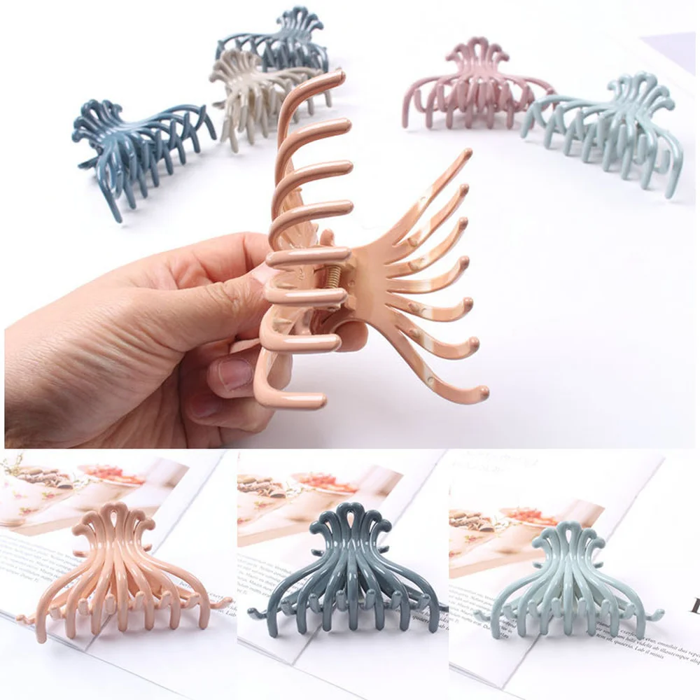 Women Hair Claw Clips Colorful Plastic Hairpin Butterfly Vintage Crab Hair Clip Crab Korean Fashion Elegant Hairpins Accessories
Women Hair Claw Clips Colorful Plastic Hairpin Butterfly Vintage Crab Hair Clip Crab Korean Fashion Elegant Hairpins Accessories