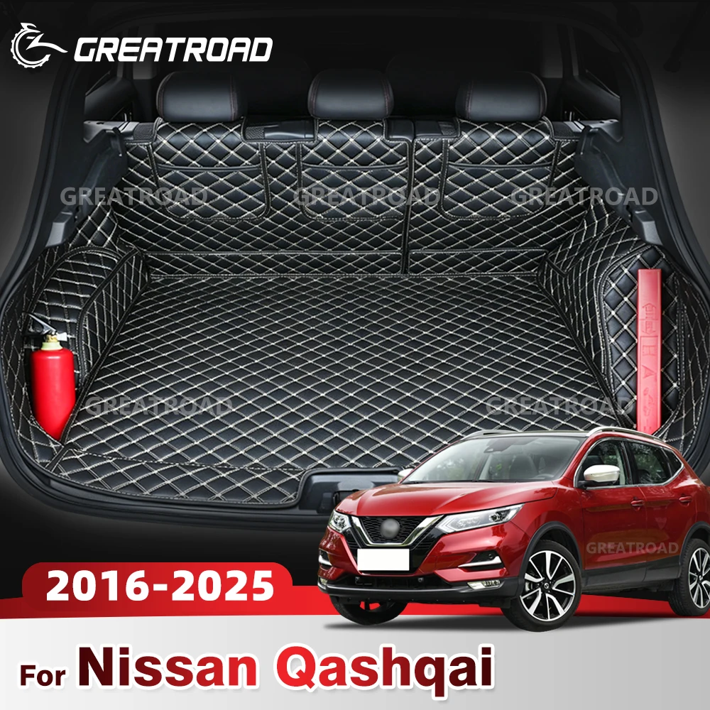 GREATROAD For Nissan Qashqai 2016-2025 Auto Full Coverage Trunk Mat Car Protective Pad Cargo Liner Interior Accessories
GREATROAD For Nissan Qashqai 2016-2025 Auto Full Coverage Trunk Mat Car Protective Pad Cargo Liner Interior Accessories