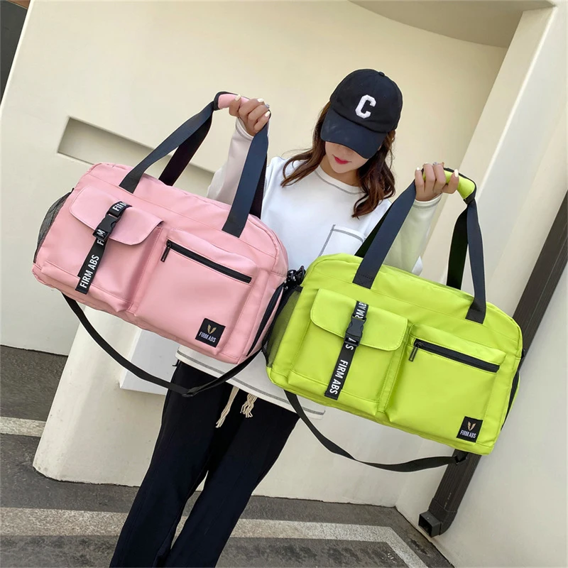 Dry Wet Separation And Compartment Hand-held Sports Bag Women's Fitness Bag Leisure Travel Bag
Dry Wet Separation And Compartment Hand-held Sports Bag Women's Fitness Bag Leisure Travel Bag