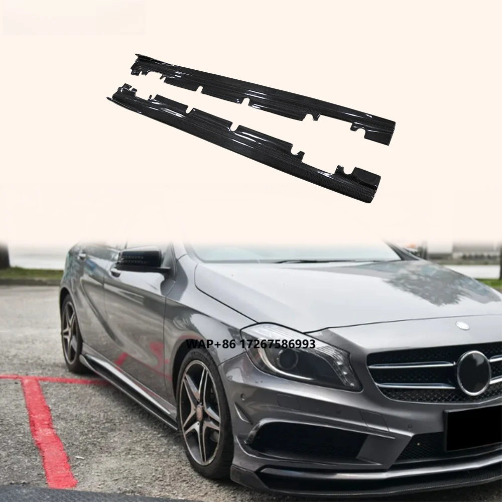 For Benz A-Class W176 AMG Only 13-18 Carbon REV Style Side Skirts Extensions
For Benz A-Class W176 AMG Only 13-18 Carbon REV Style Side Skirts Extensions