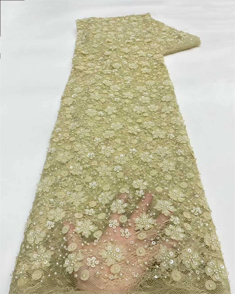 Оптовая продажа, роскошная африканская кружевная ткань, расшитая бисером, французская сетка, новые африканские ткани, тюлевая кружевная ткань с блестками для шитья
Оптовая продажа, роскошная африканская кружевная ткань, расшитая бисером, французская сетка, новые африканские ткани, тюлевая кружевная ткань с блестками для шитья