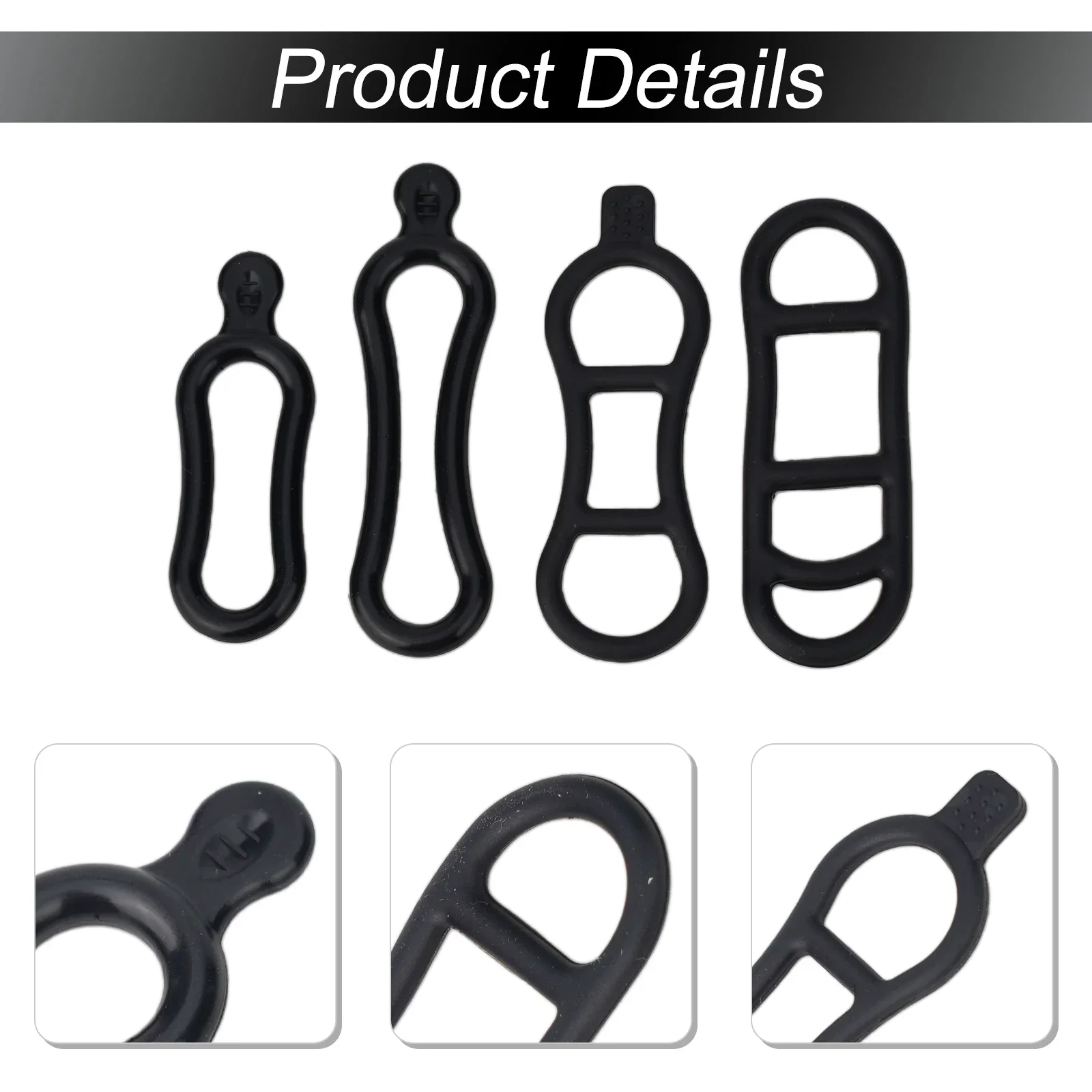 4/6Pcs Bicycle Cycling Silicone Elastic Strap Bandage Light Lamp Bike Headlight Rear Mount Holder Recorder Fixed Rubber
4/6Pcs Bicycle Cycling Silicone Elastic Strap Bandage Light Lamp Bike Headlight Rear Mount Holder Recorder Fixed Rubber